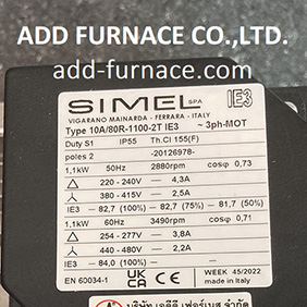 SIMEL Type 10A/80R-1100-2T IE3